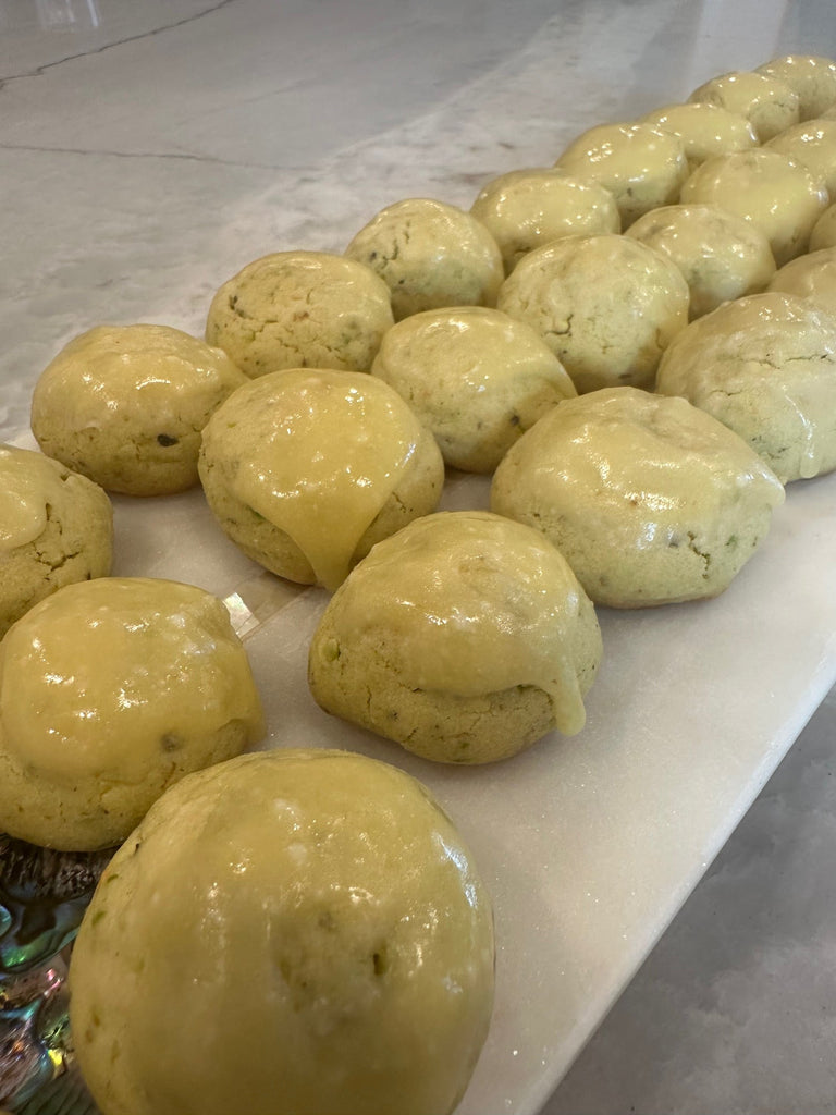 Brown Butter Pistachio Cookies