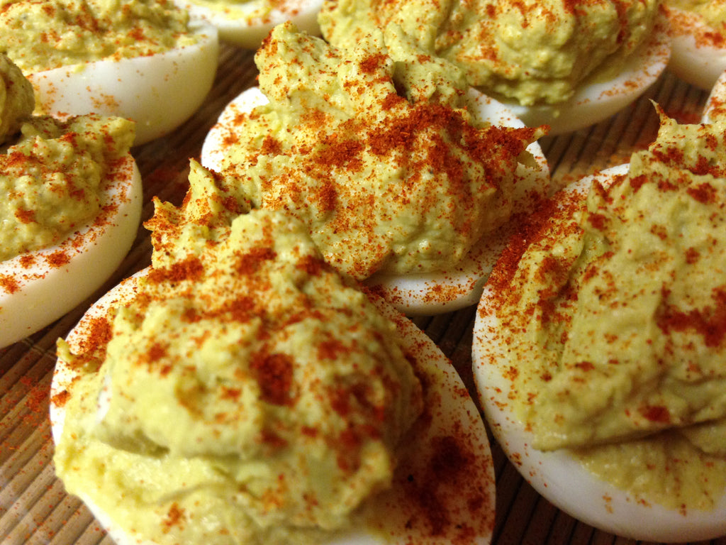Avocado Deviled Eggs
