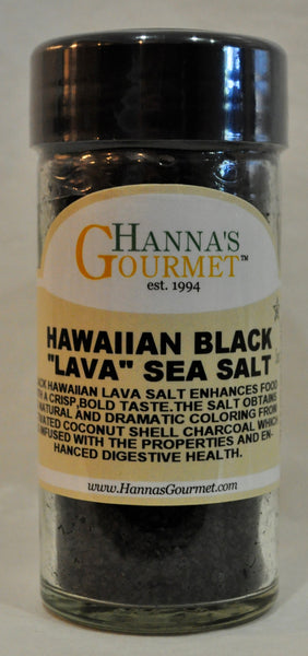 Salt, Hawaiian Black Lava