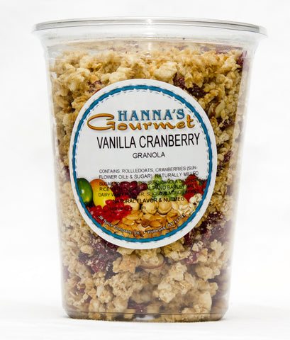 Vanilla Cranberry Granola